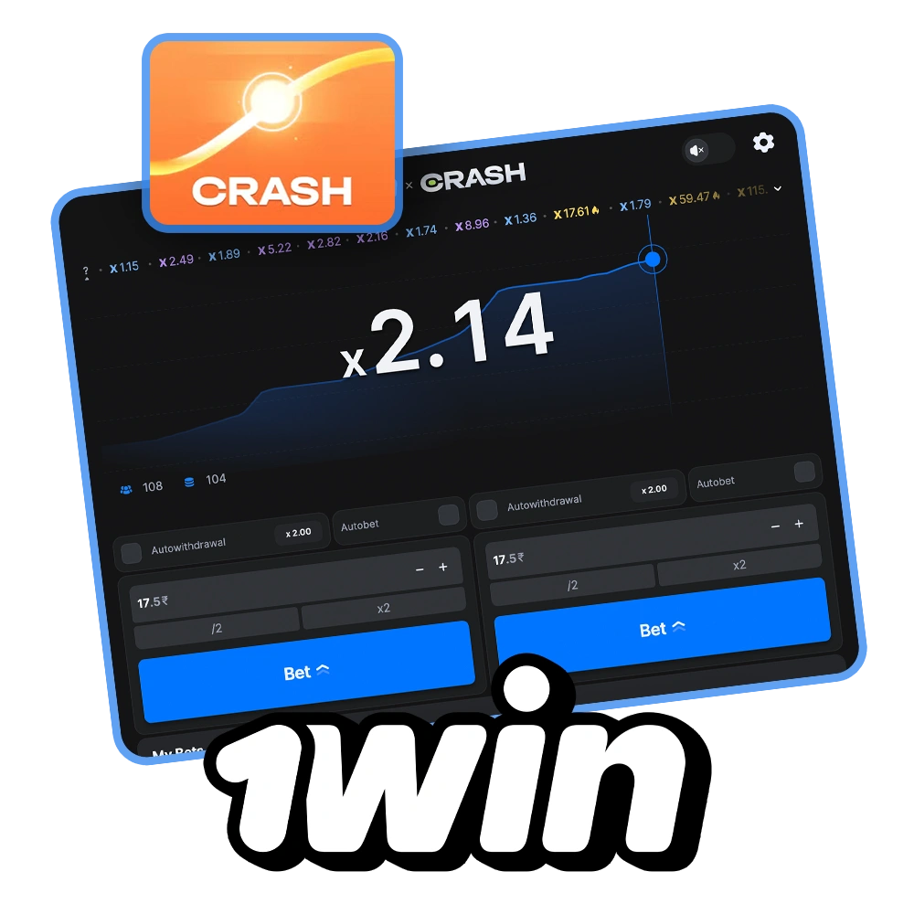 Discover the Crash slot at 1win and try your luck.