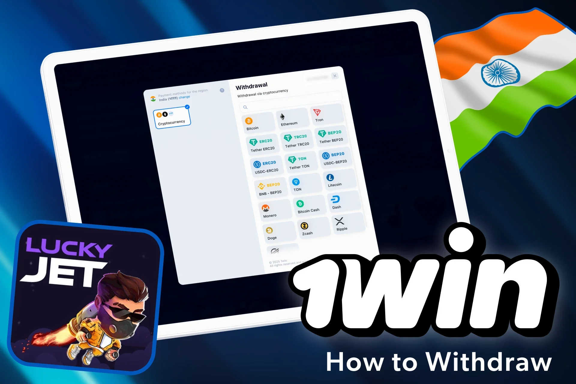 Follow these instructions to withdraw money.