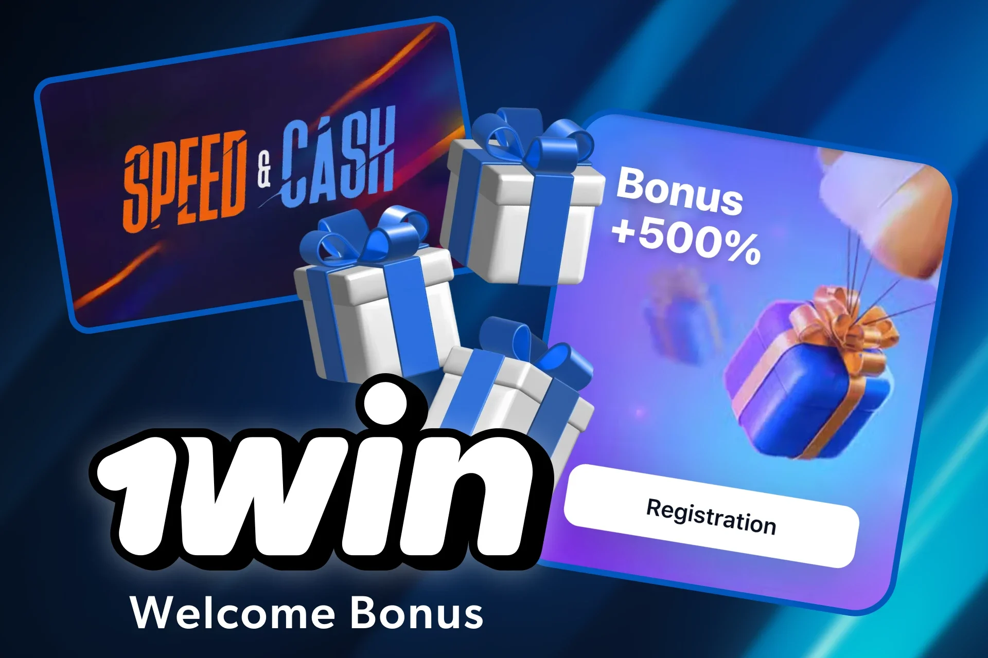 Get up to 500% on your first deposits on 1win.